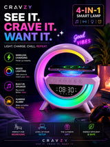 G-Lamp LED Light, Bluetooth Speaker and Wireless Charger