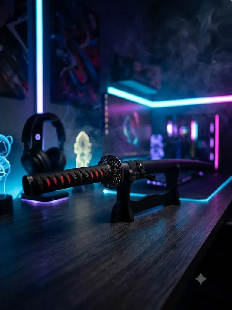Cravzy Display Katana with Stand